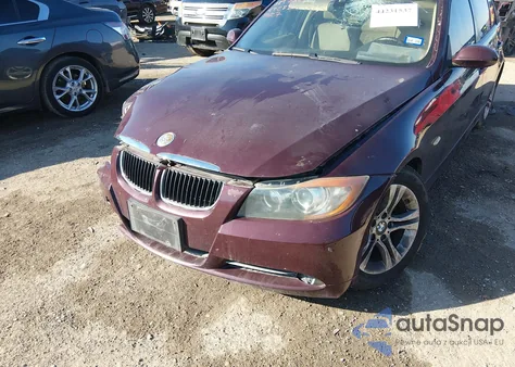 2008 BMW 328I z USA, uszkodzony, nr VIN WBAVA37508NL47281